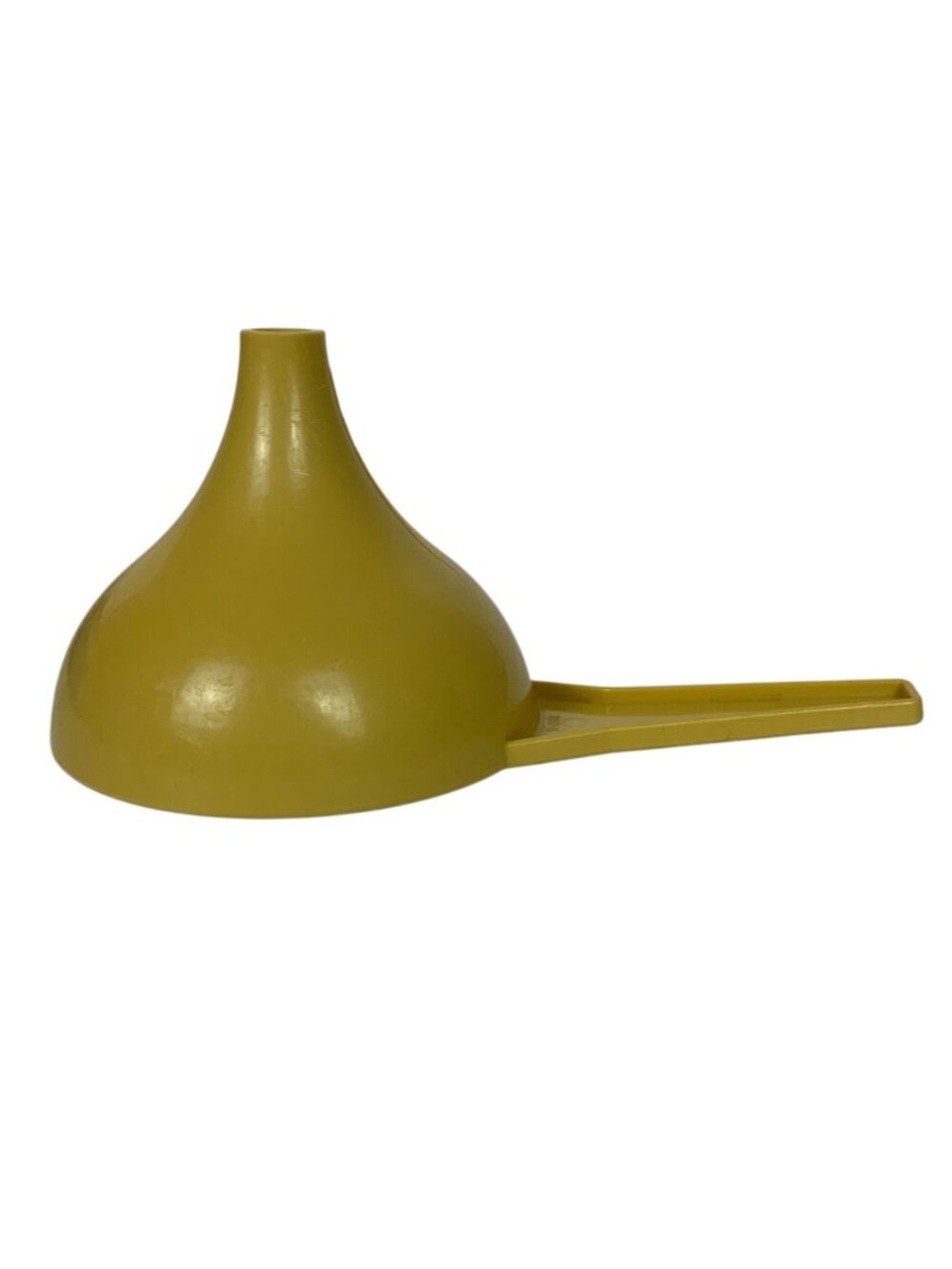 Tupperware Harvest Yellow Funnel 1227-8 Kitchen Accessory Plastic Pouring Tool